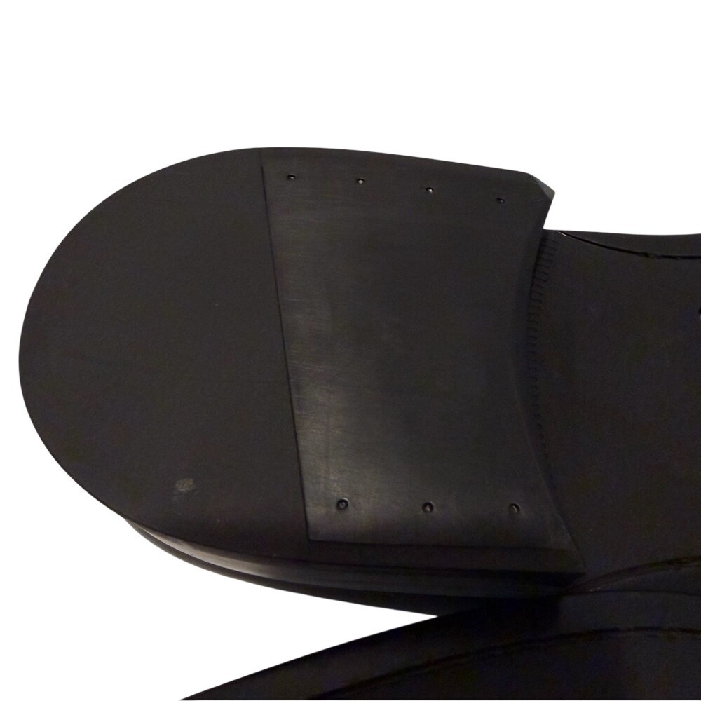 Magnanni Pardo Derby Oxfords Black Leather Men's 13‎ Dress Shoe Quiet Luxury - Picture 8 of 10